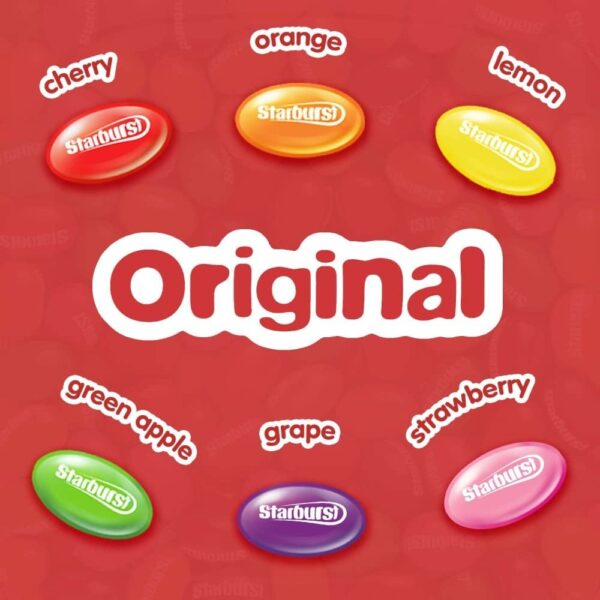 STARBURST Original Jelly Beans Chewy Candy, 14 oz Bag (Pack of 3) - Image 4