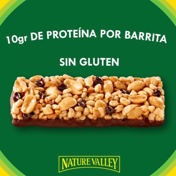 Nature Valley Protein Peanut & Chocolate Gluten Free Cereal Bars, 40 g (Pack of 26 ) - Image 6
