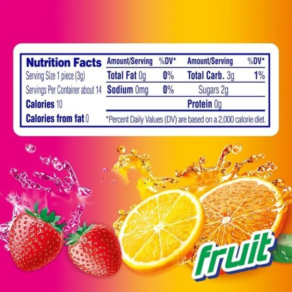 Mentos Candy, Mint Chewy Candy Roll, Fruit, Non-Melting, Holiday, Party, Concessions, Office, 14 Pieces (Bulk Pack of 15) - Packaging May Vary - Image 3