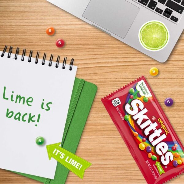 SKITTLES Candy, Original 2.17-Ounce, 36 Packs of Individually Wrapped Candy Bulk Box - Image 8