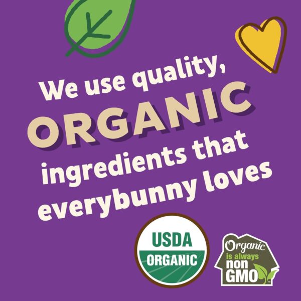 🚚Annie's Organic Variety Pack, Easter Basket Stuffers, Cheddar Bunnies, Bunny Grahams, and Cheddar Squares, 11 oz, 12 Pouches - Image 4