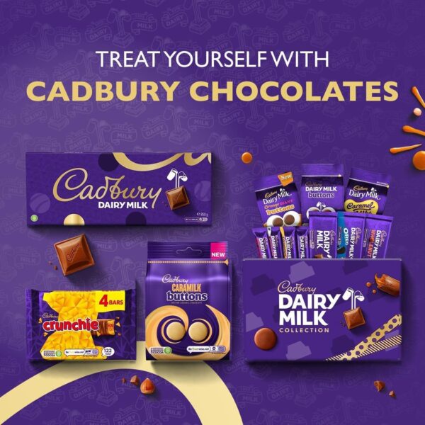 Cadbury Dairy Milk Chocolate Gift Bar, The Classic Creamy Taste, Perfect for Sharing, Extra-Large, 850 g (Pack of 1) - Image 6