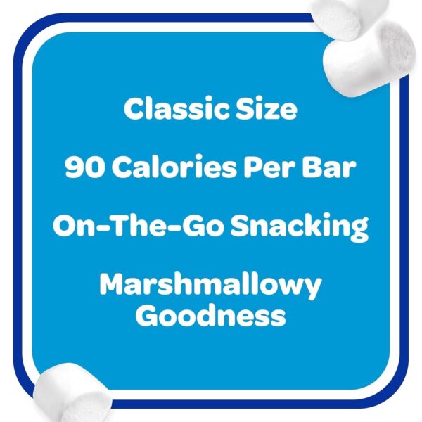 Rice Krispies Treats Crispy Marshmallow Squares, Kids Snacks, Snack Bars, Original, 12.4oz Box (16 Bars) - Image 6