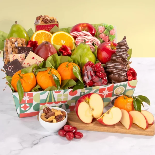 Fresh fruit gift boxes, various fruit baskets - Image 3